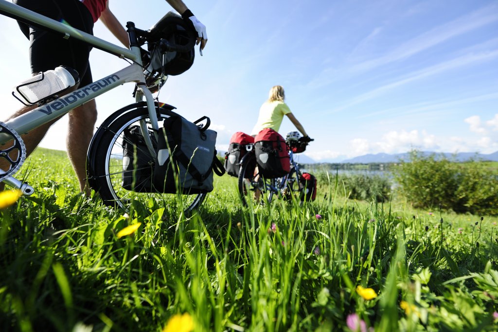 Radwegebeschilderung im Landkreis Garmisch-Partenkirchen