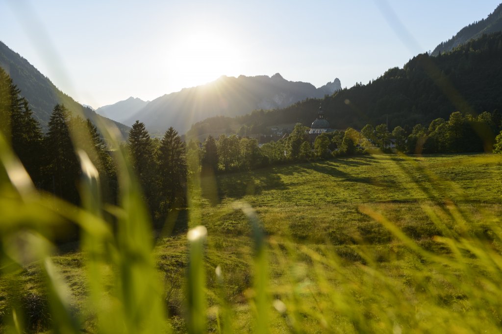 Wanderwegebeschilderung Ammergauer Alpen - Umsetzung